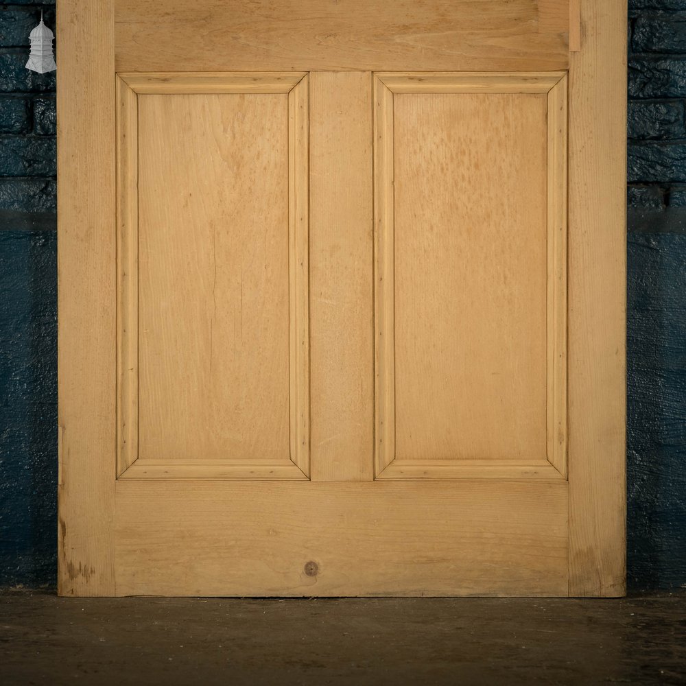Half Glazed Door, Stripped Panelled Pine