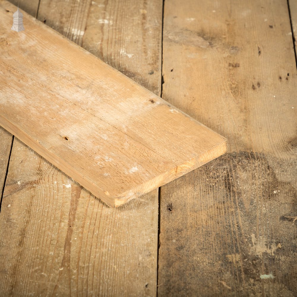 Reclaimed Pine Floorboards, 8.5” Wide - Batch of 20 Square Metres