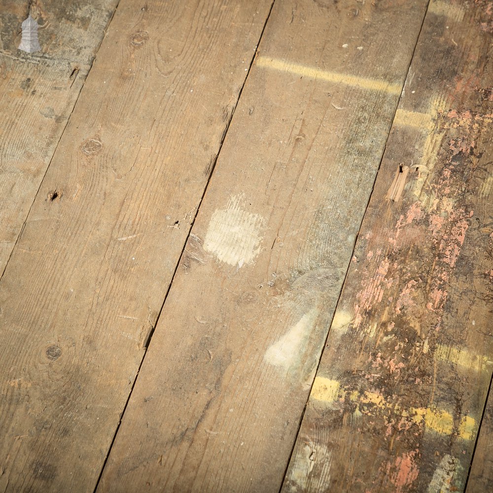 19th C Period Floorboards, 6.5” Wide- Batch of 17 Square Metres