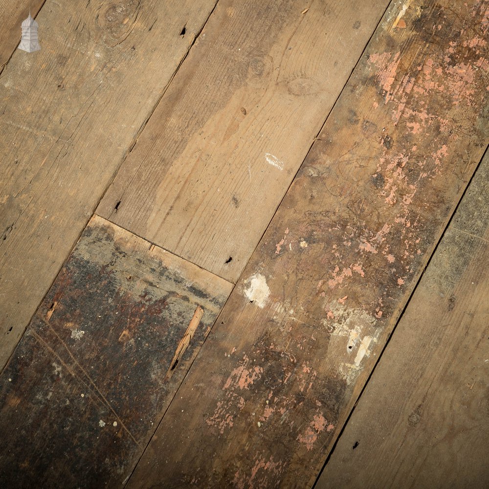19th C Period Floorboards, 6.5” Wide- Batch of 17 Square Metres