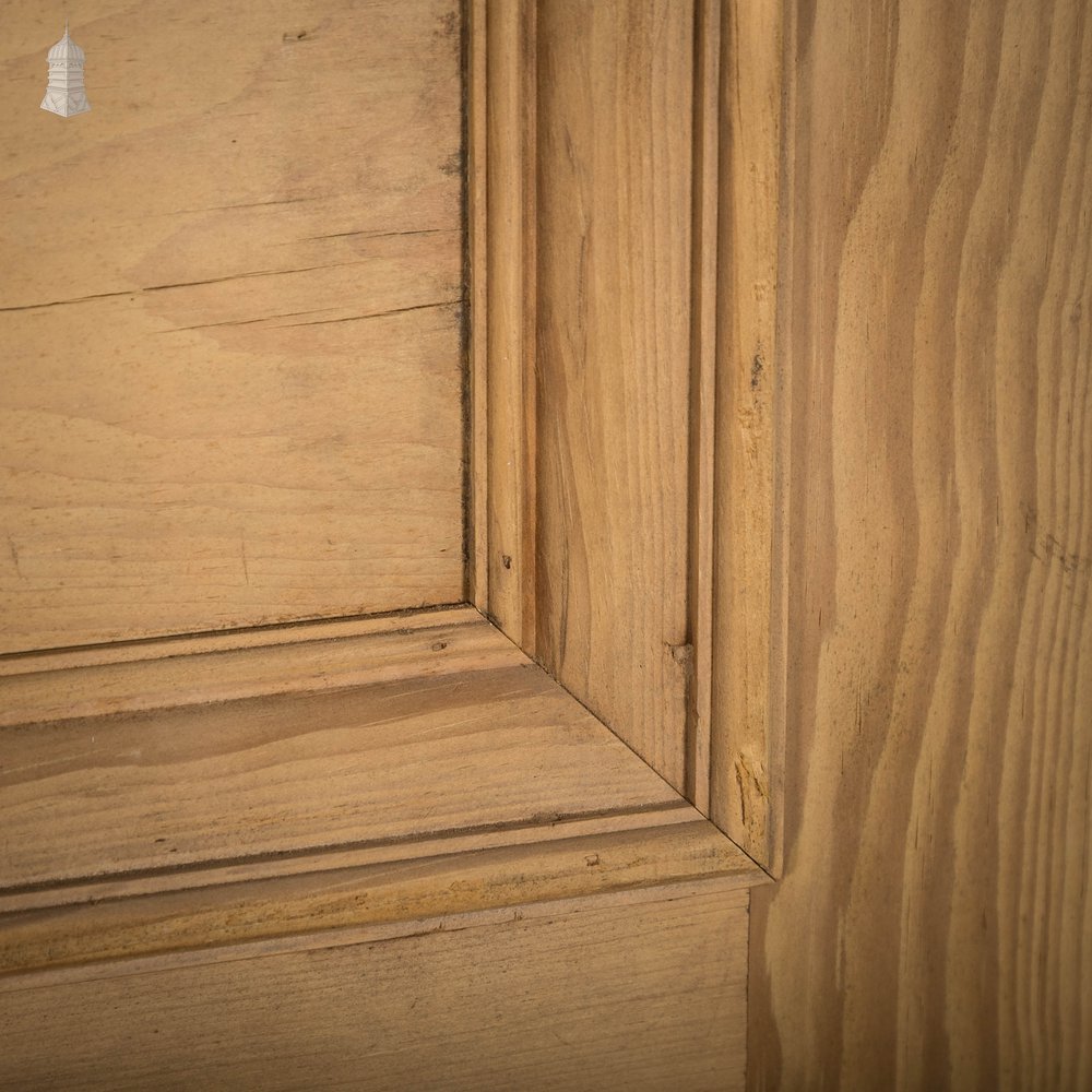 Pine Panelled Door, 5 Moulded Panel