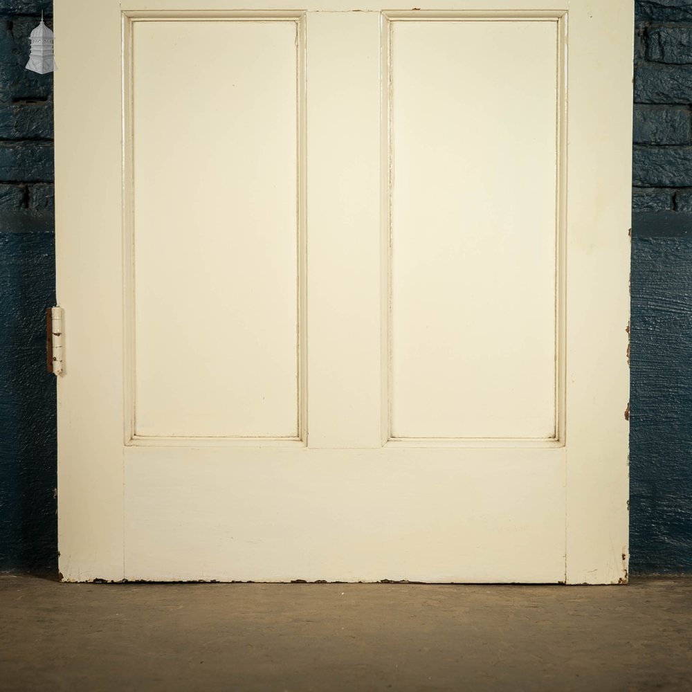 Pine Panelled Door, 5 Panel White Painted Finish