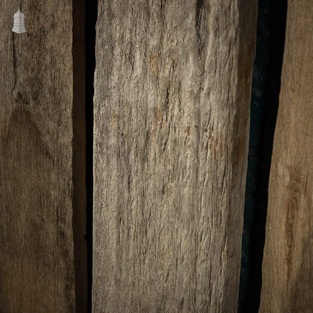 Rustic Oak Pilings, Natural Weathered Finish, Batch of 15