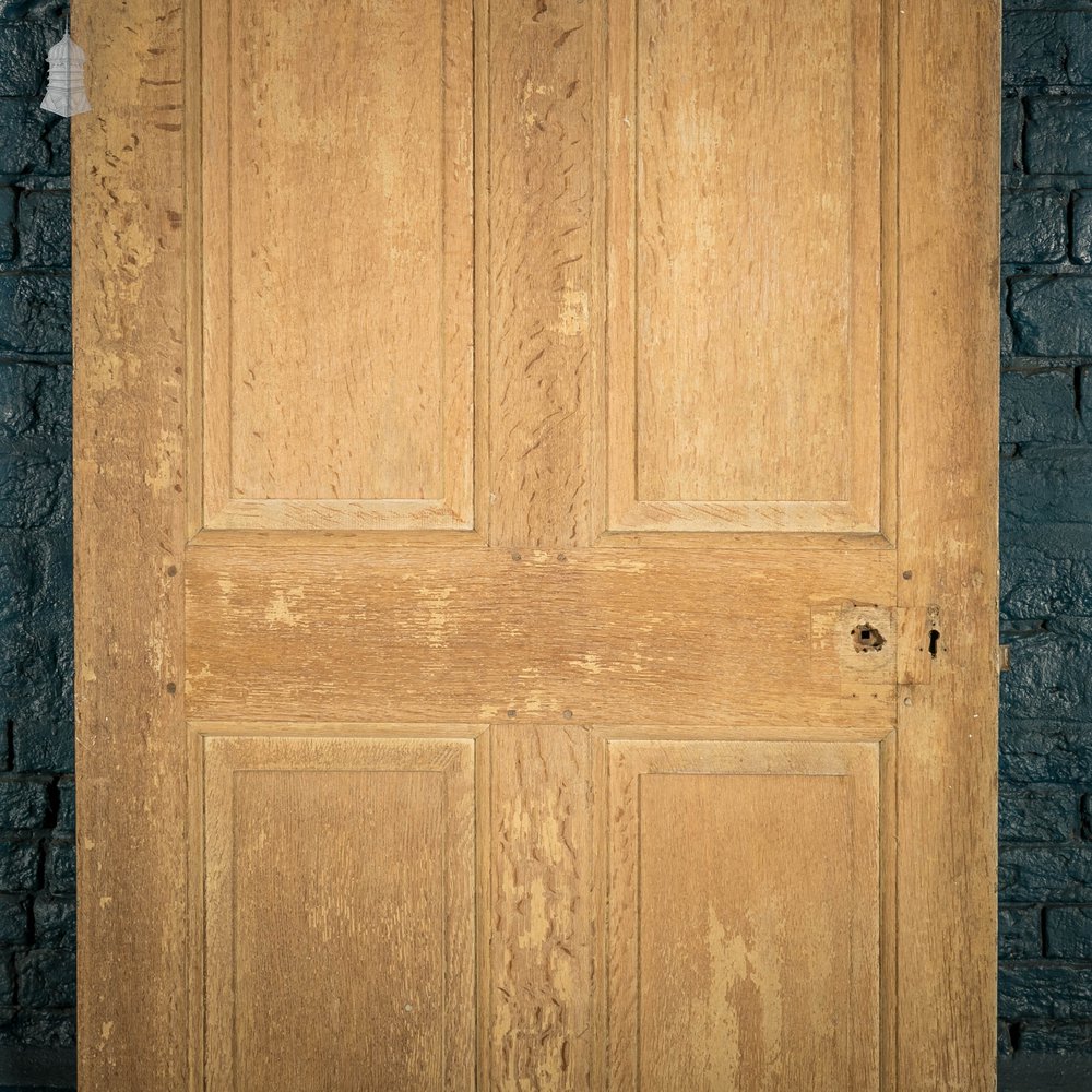 Pine Panelled Door, White Painted 8 Panel