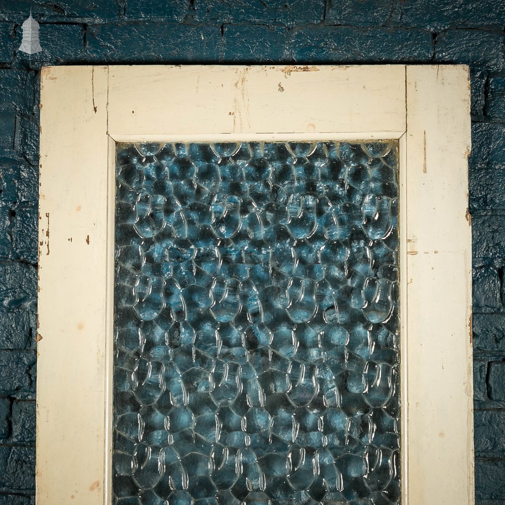 Half Glazed Door, 3 Panel Textured Glass