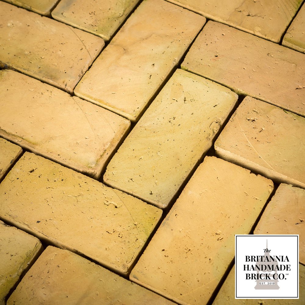 “BRITANNIA BRICKS” Cut Buff Floor Bricks 30mm 1.25” Thickness Floorbrick