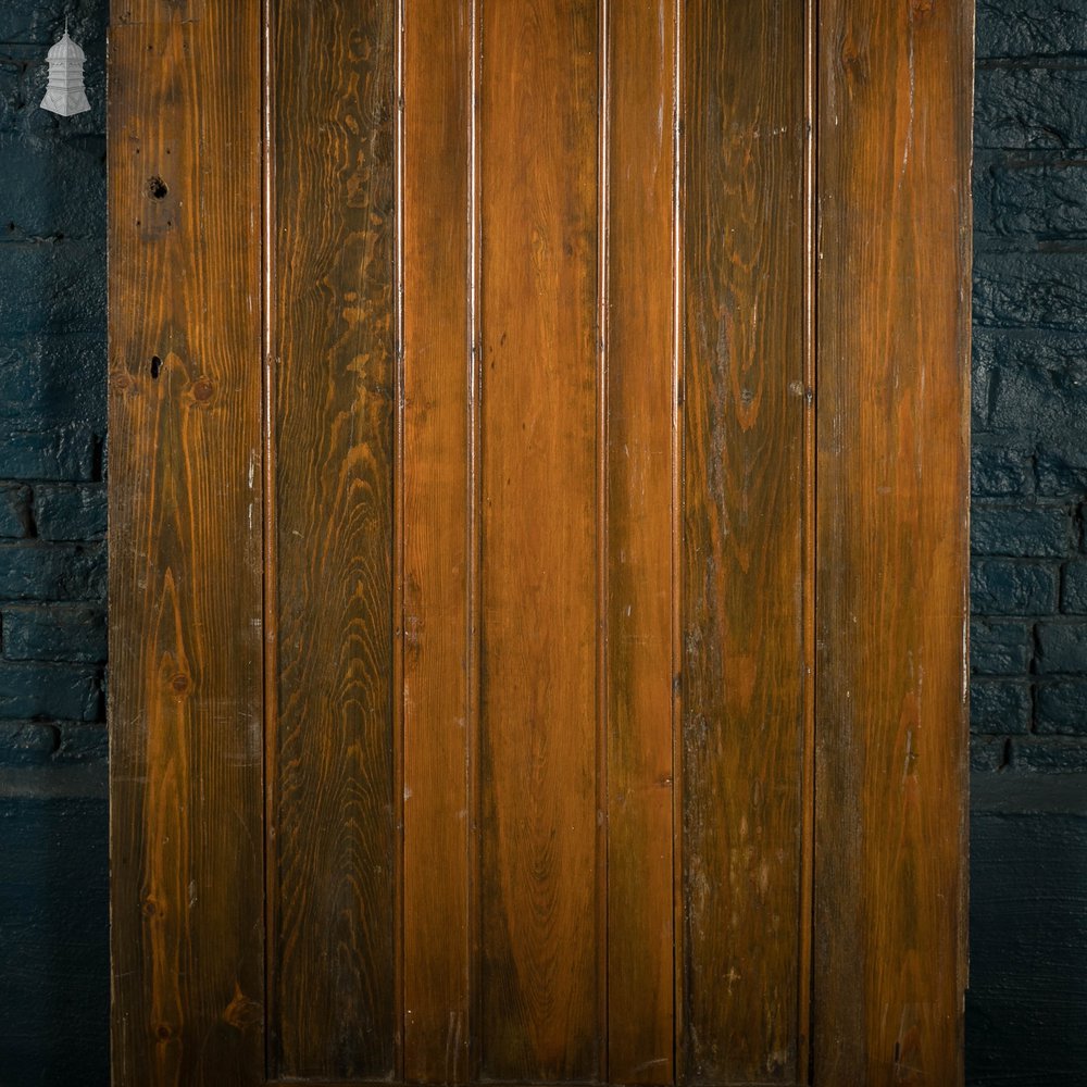 Pine Panelled Door, Moulded 3 Panel
