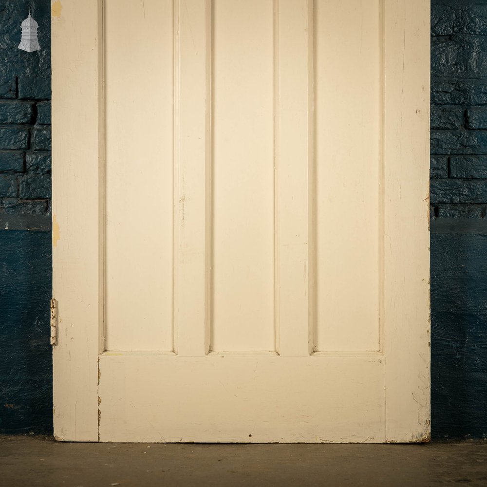 Pine Panelled Door, 6 Panel White Painted