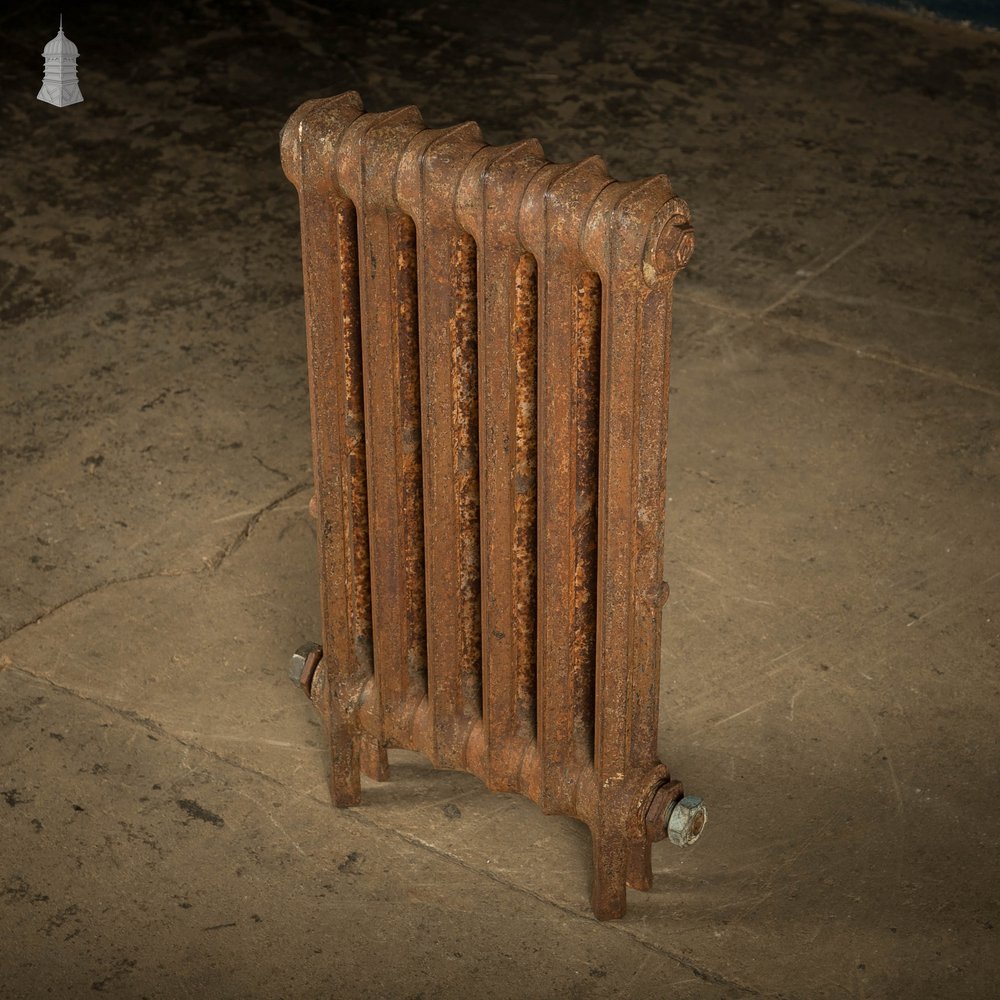 Cast Iron Radiator, Small 2 Column, 19th C