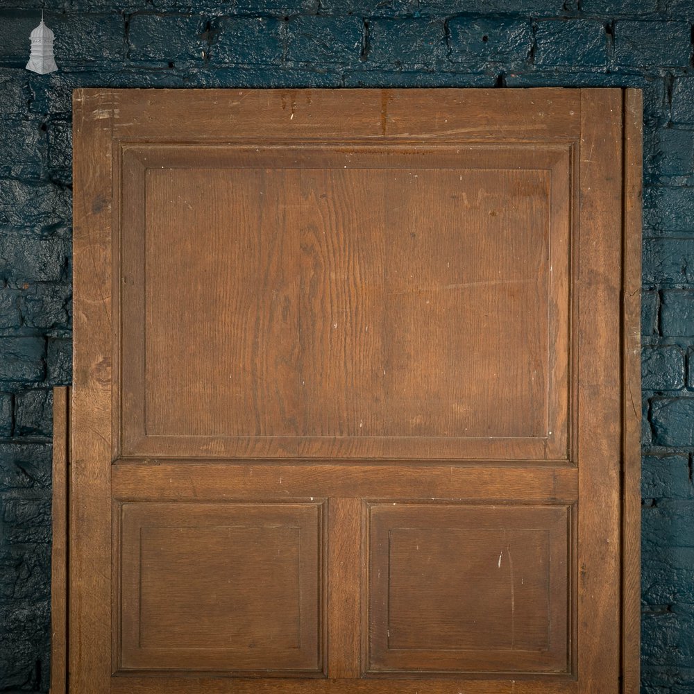 Moulded Oak Panelling, 4 Panel