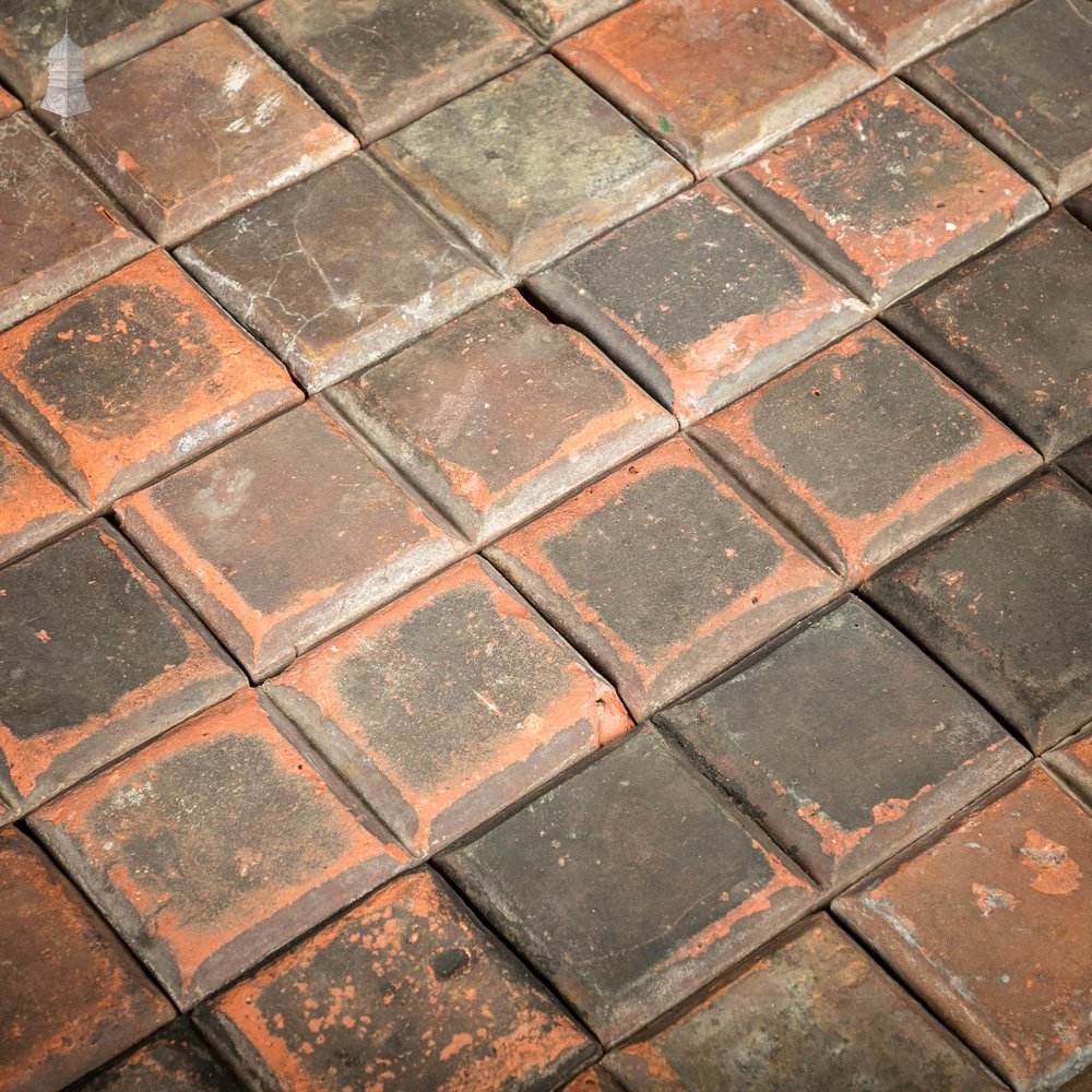 Reclaimed Stable Bricks, 2 Block Staffordshire Blue Worn Finish Batch of 110 - 2.8 Square Metres