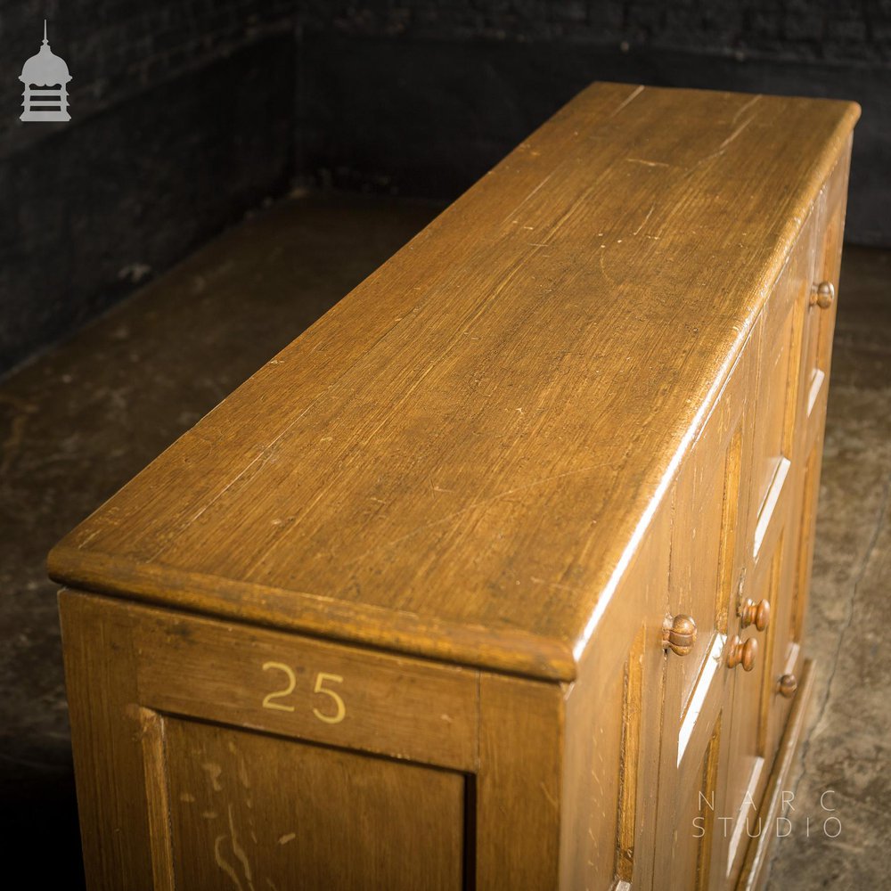 NARC STUDIO Scumble Glazed ‘Ebenezer Sideboard’ Built From Pew Components Dated 1868