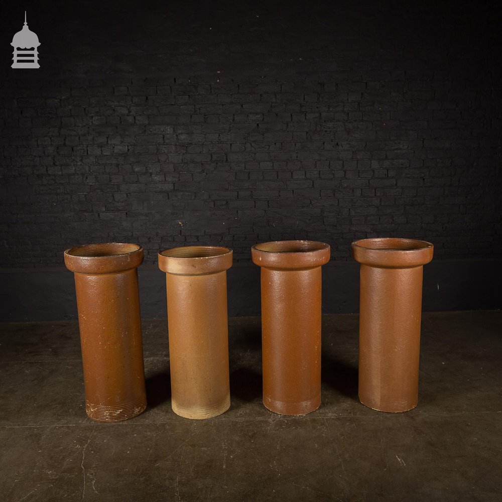 Collection of Huge Salt Glazed Drainage Components