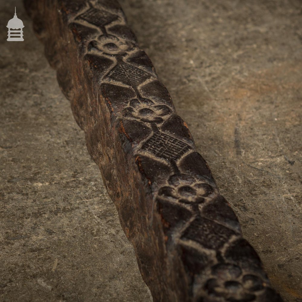 Intricately Carved 16th C Elements of Indian Origin