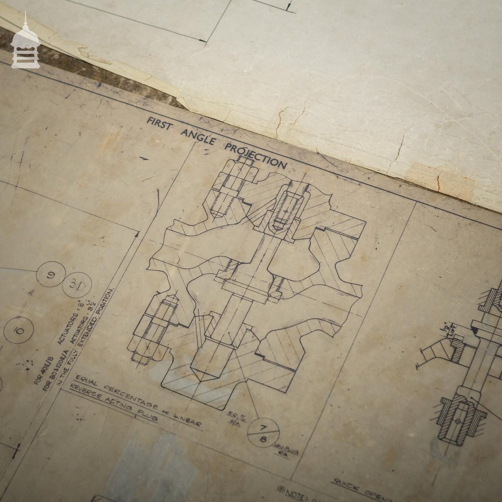 30 Pages of Industrial Drawings Plans Schematics