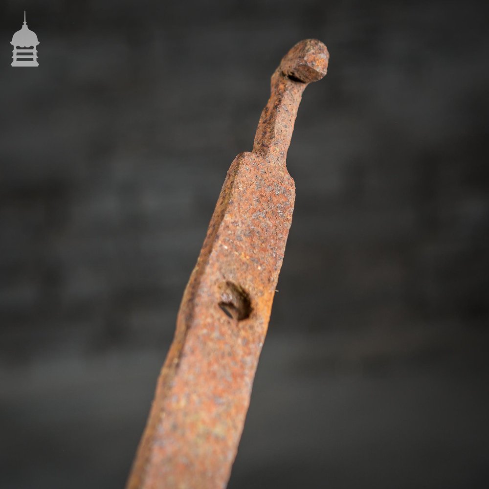 Small Blacksmith Made Wrought Iron Building Tie Wall Tie