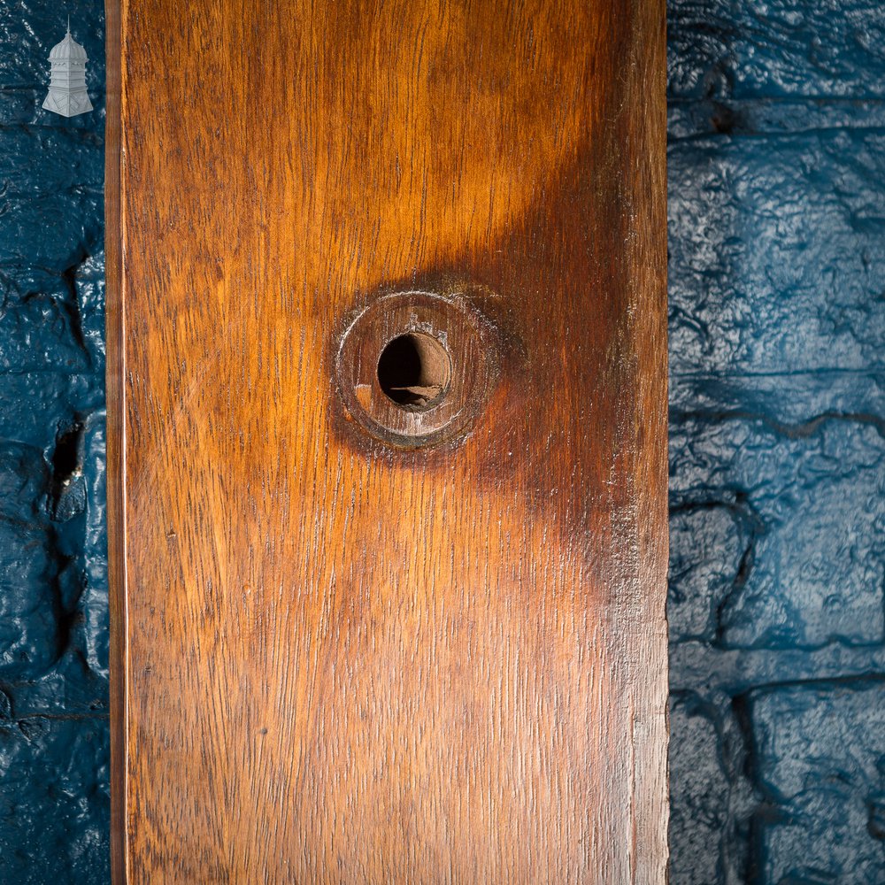 Iroko Worktop Reclaimed from a School Science Lab with Sink Cut Out NR24922