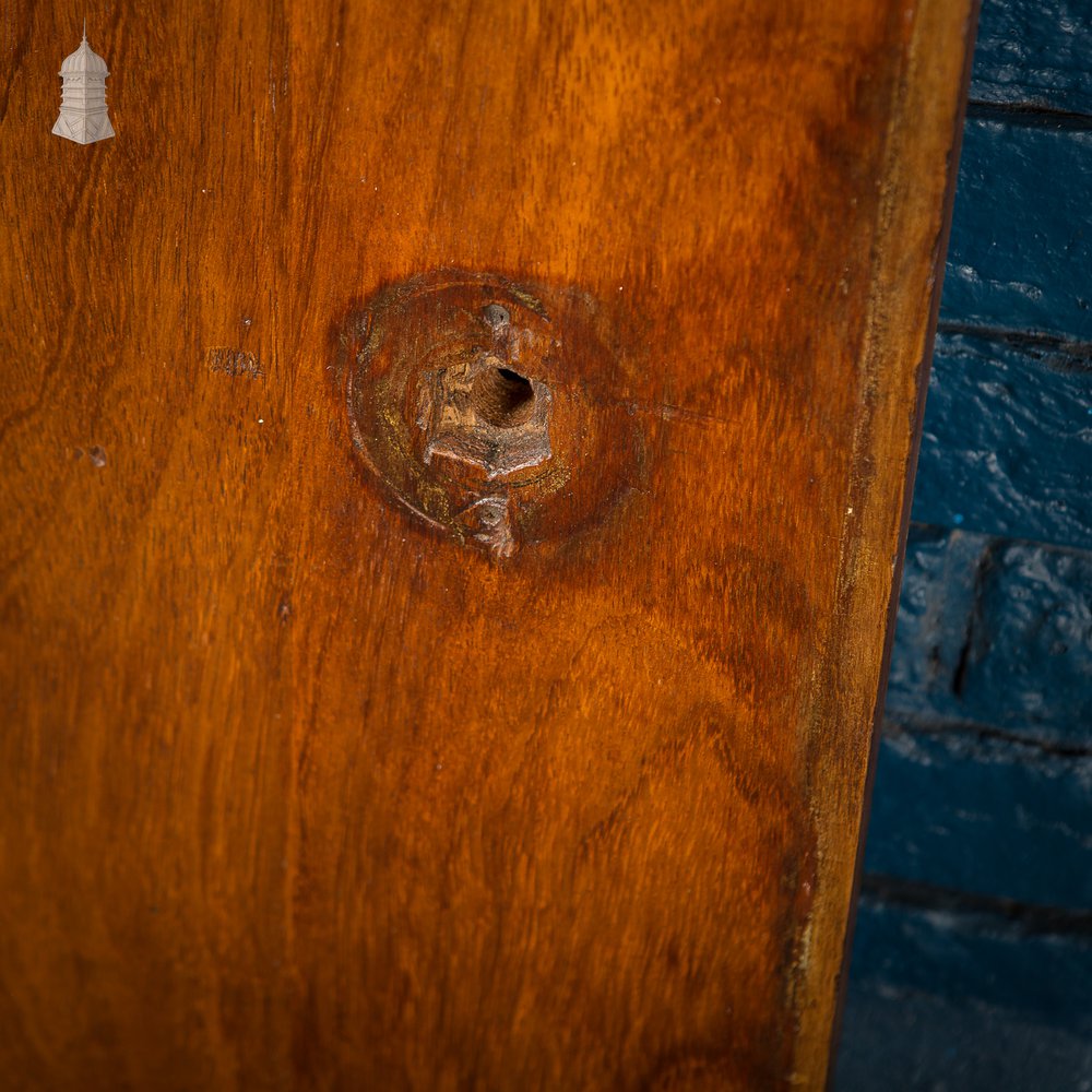 Iroko Worktop Reclaimed from a School Science Lab with Sink Cut Out NR24922