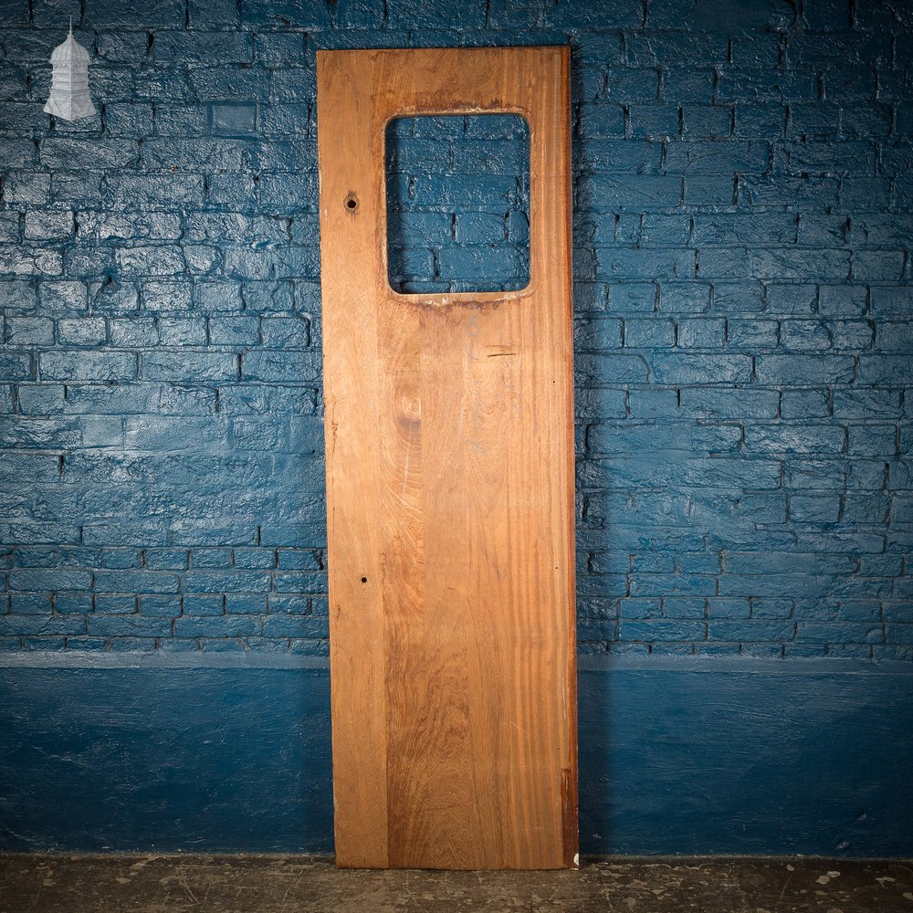 Iroko Worktop Reclaimed from a School Science Lab with Sink Cut Out NR24922
