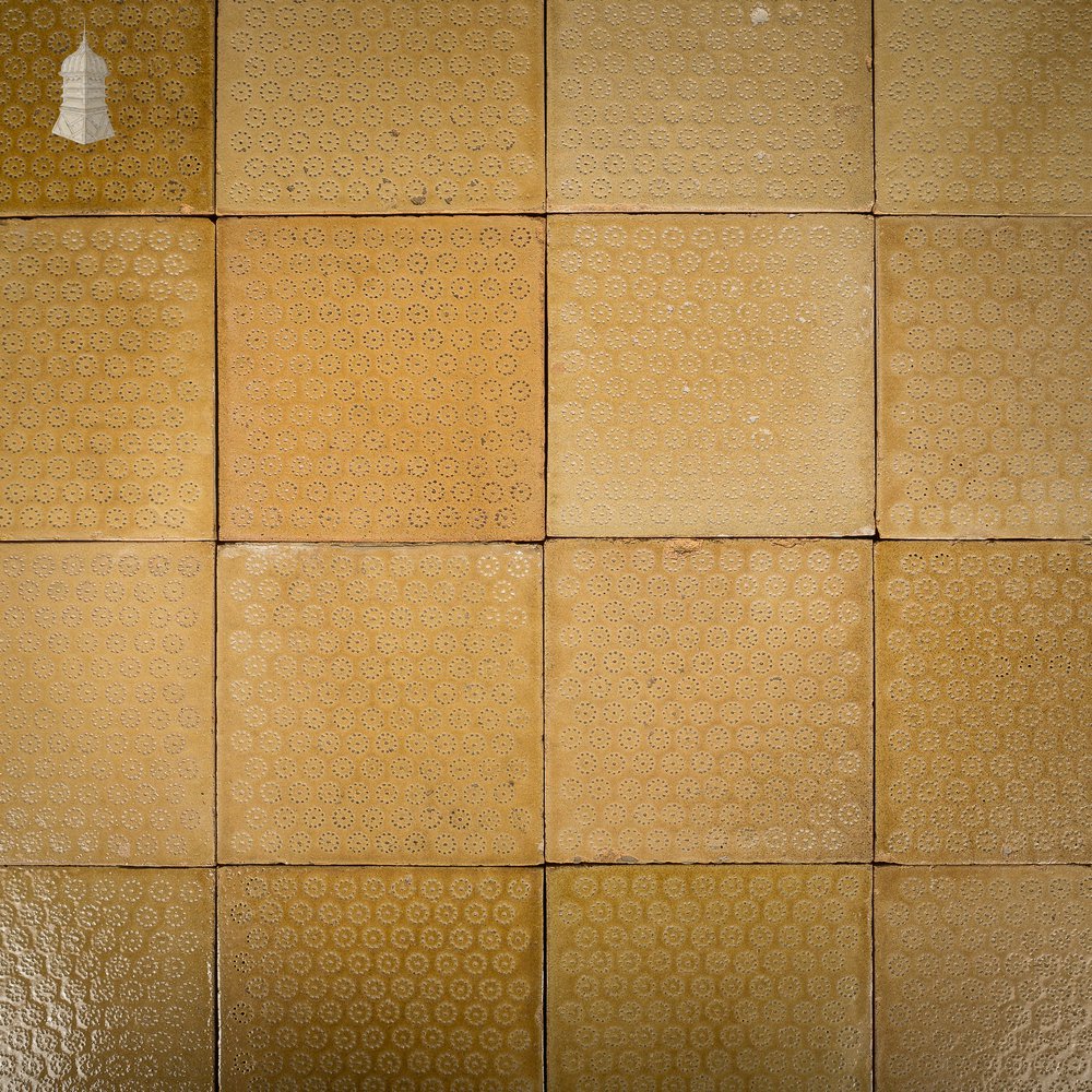 Batch of 100 Glazed Buff Maltings Tiles – 9 Square Metres
