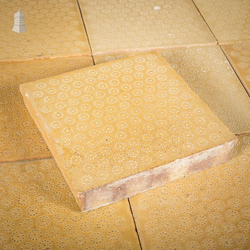 Batch of 100 Glazed Buff Maltings Tiles – 9 Square Metres