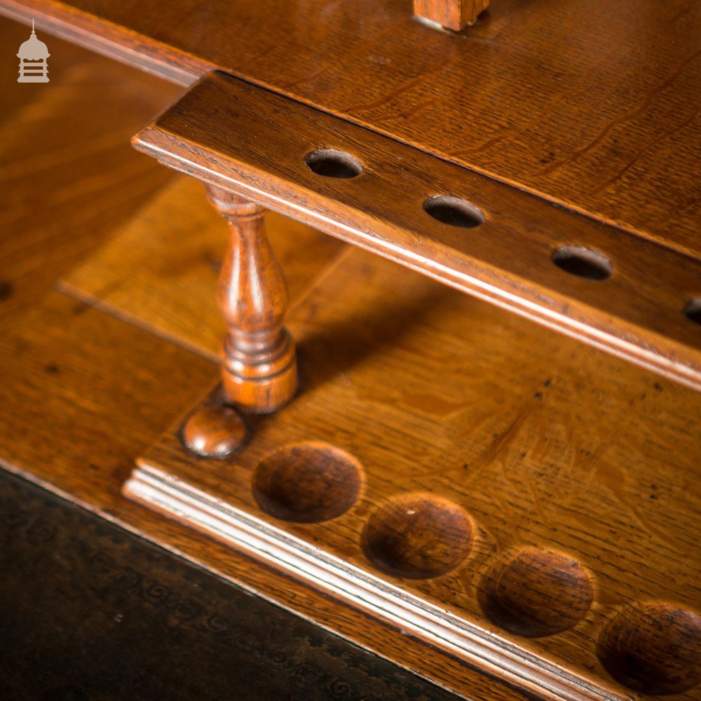 1920s Desk Built from the Timbers Salvaged from Sizewell Hall (Lost to a Fire)