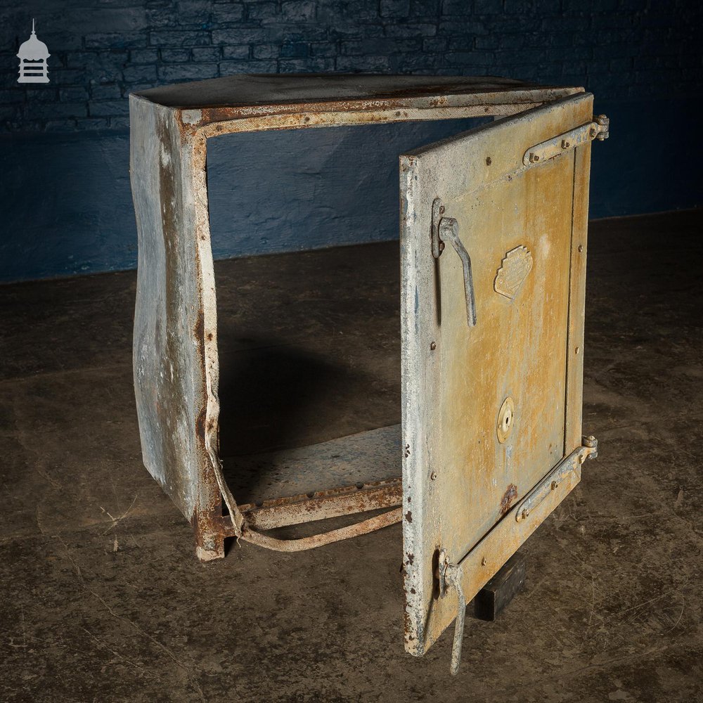 ‘Perkins Clean Milk’ Metal Cabinet
