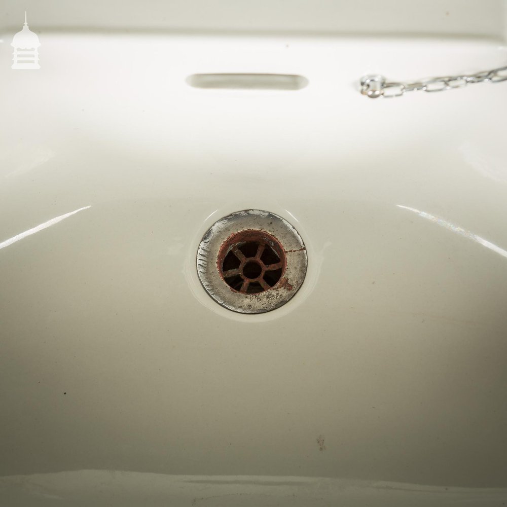Circa 1900 Johnson Bros. Peeras White Ceramic Sink