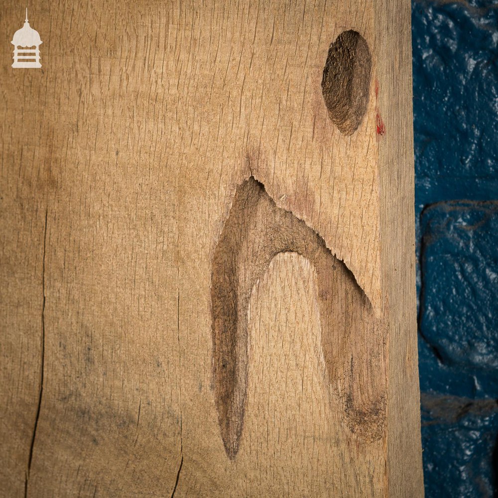 NR41921: Pair of Thick Seasoned Oak Planks