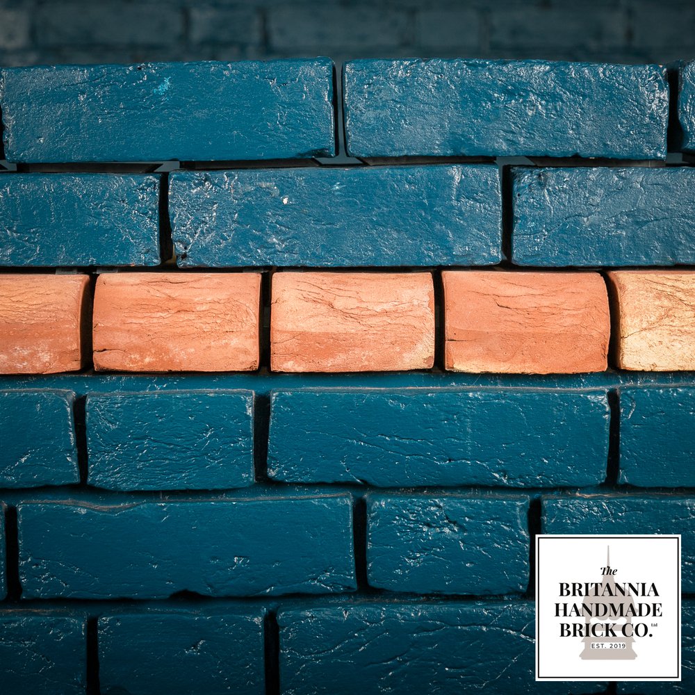 2 5/8” Bullnose Header, Handmade Period Style Red Brick