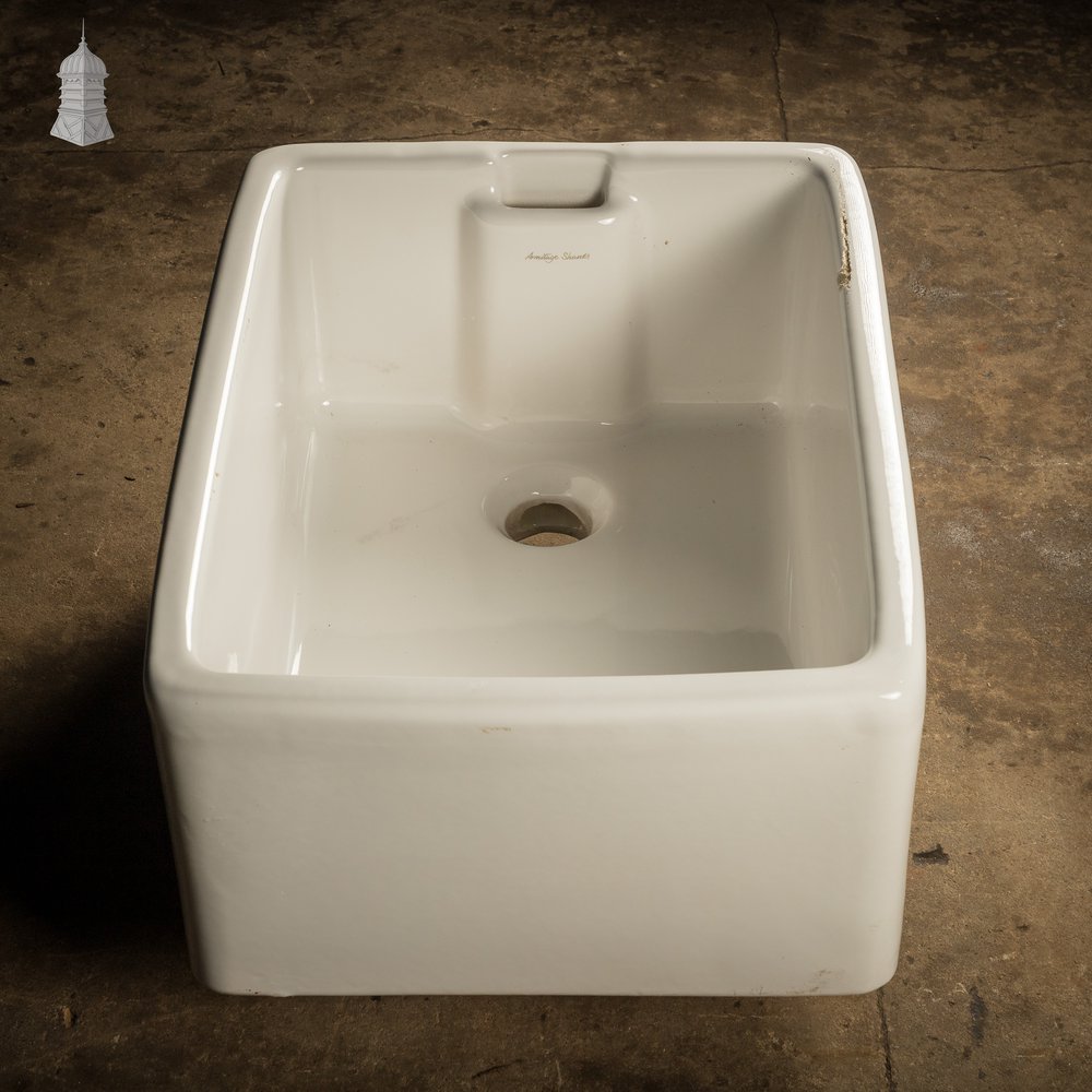 Armitage Shanks Butler Sink with Weir Overflow