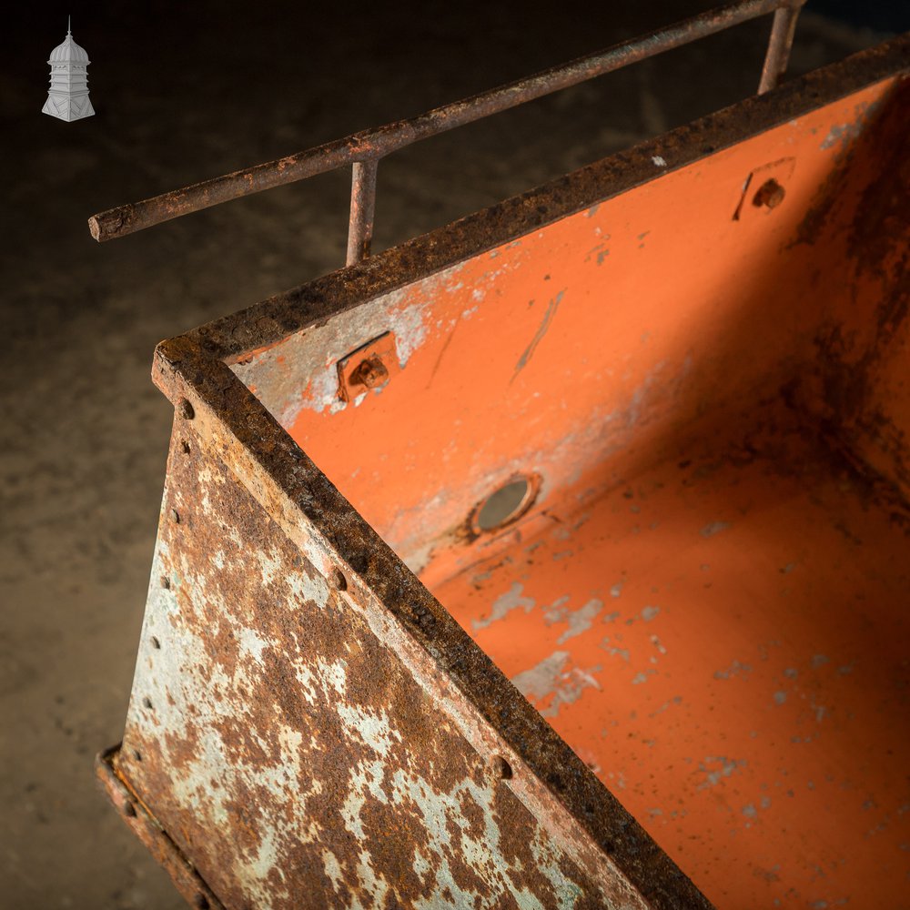 Industrial Wheeled Tank, Galvanised Handcart