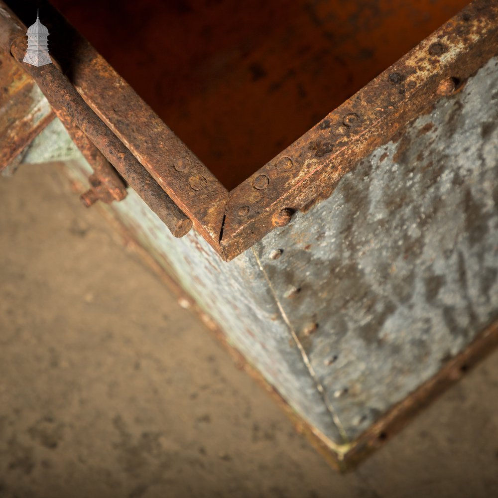 Industrial Wheeled Tank, Galvanised Handcart