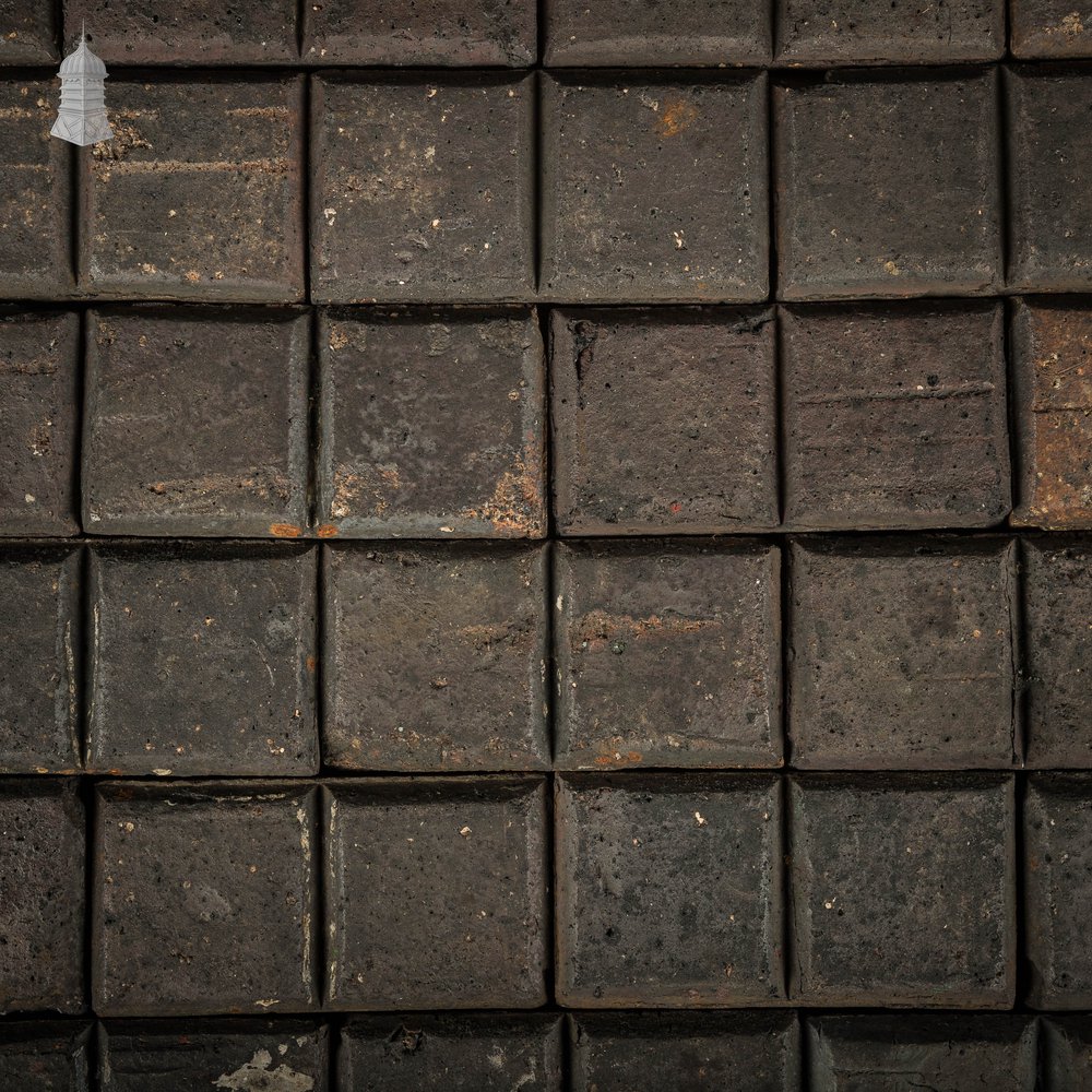 Reclaimed Stable Bricks, Staffordshire Blue Doubles, 122 Pavers