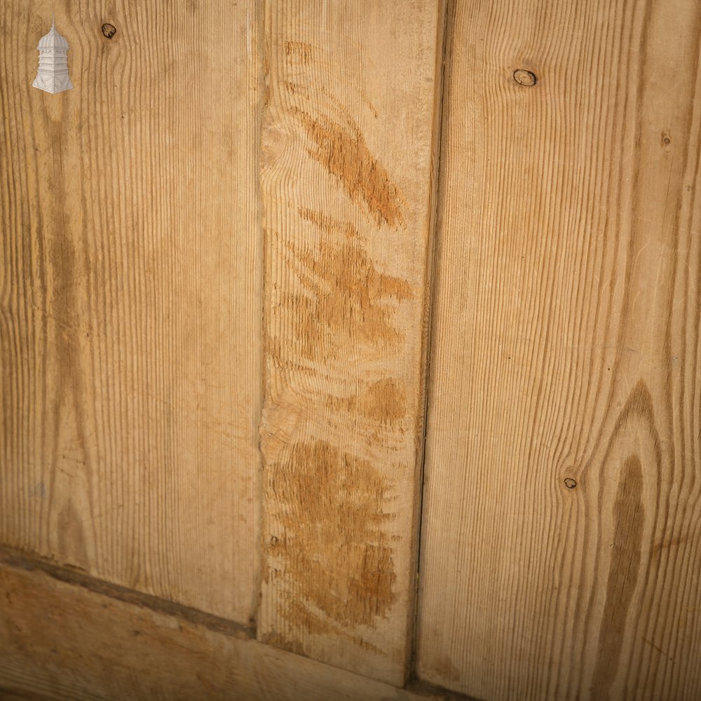Pine Panelled Door, 4 Panel, Stop Chamfer Detail