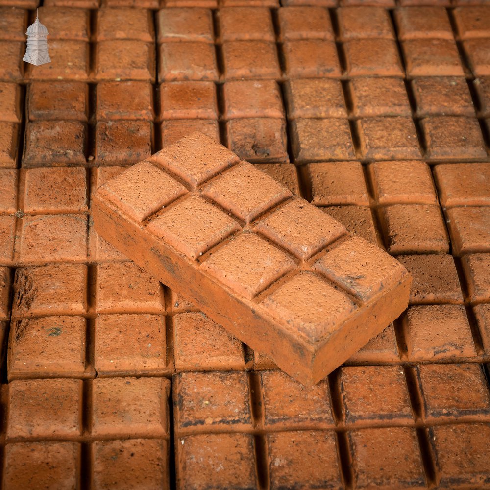 Reclaimed Stable Bricks, 8 Block Red Pavers - 2.27 Square Metres