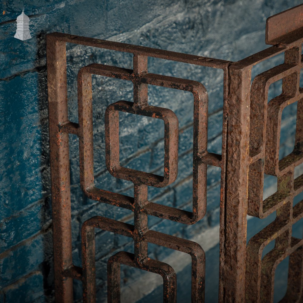 Porch Canopy Structure, Geometric Square Design