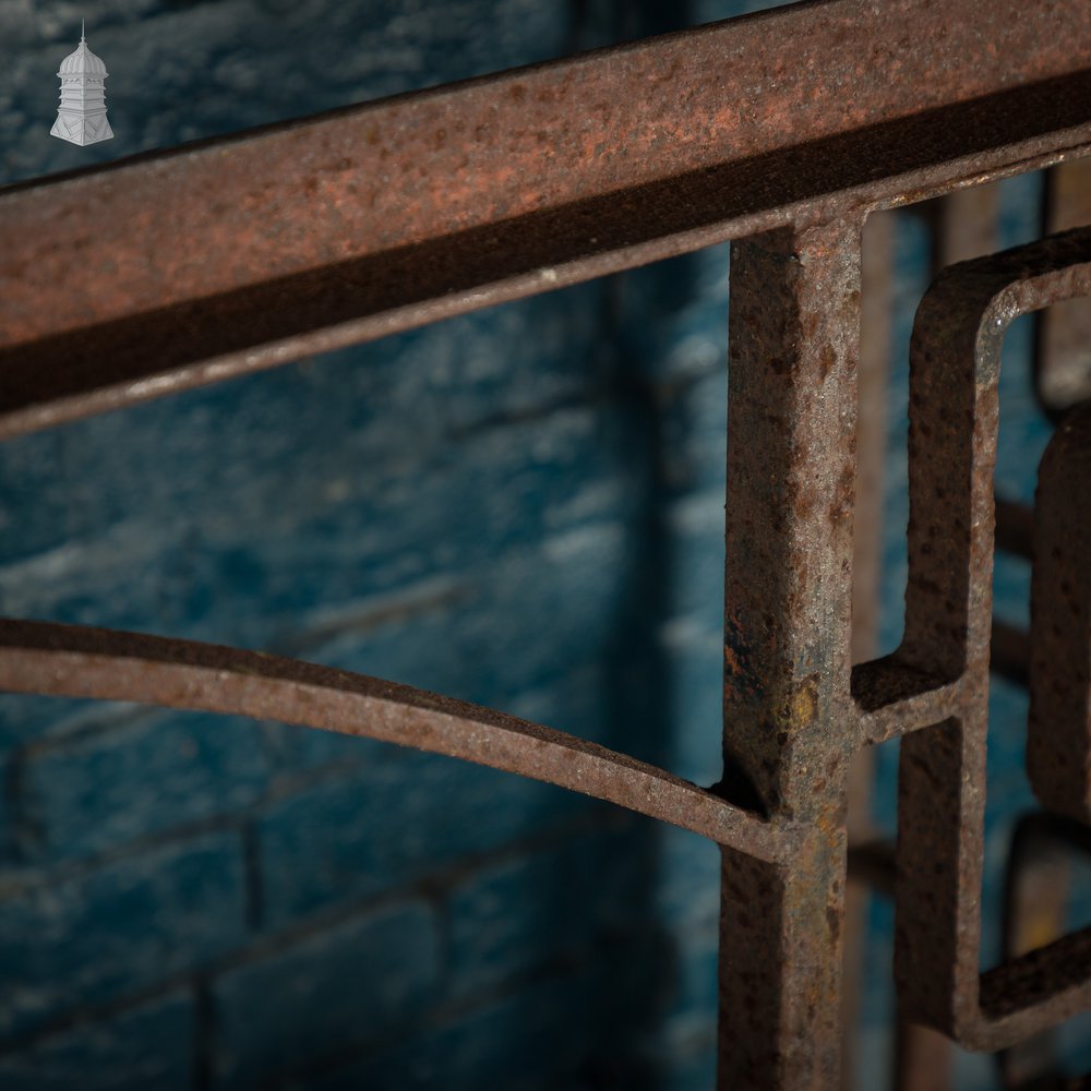 Porch Canopy Structure, Cast Iron