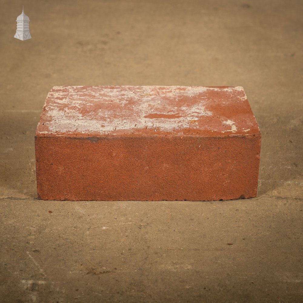 Curved Red Bricks, Batch of 58 Reclaimed Bricks