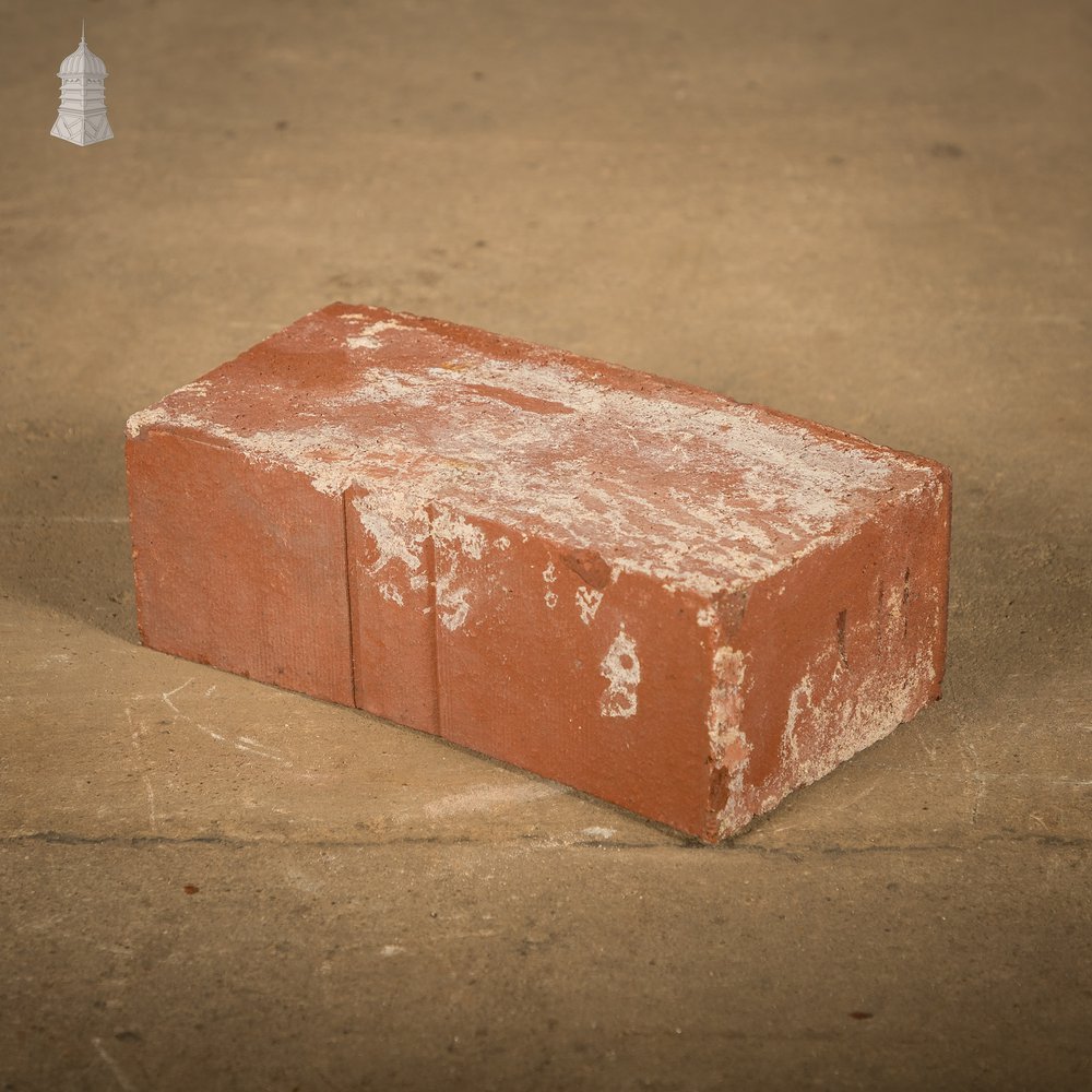 Curved Red Bricks, Batch of 58 Reclaimed Bricks