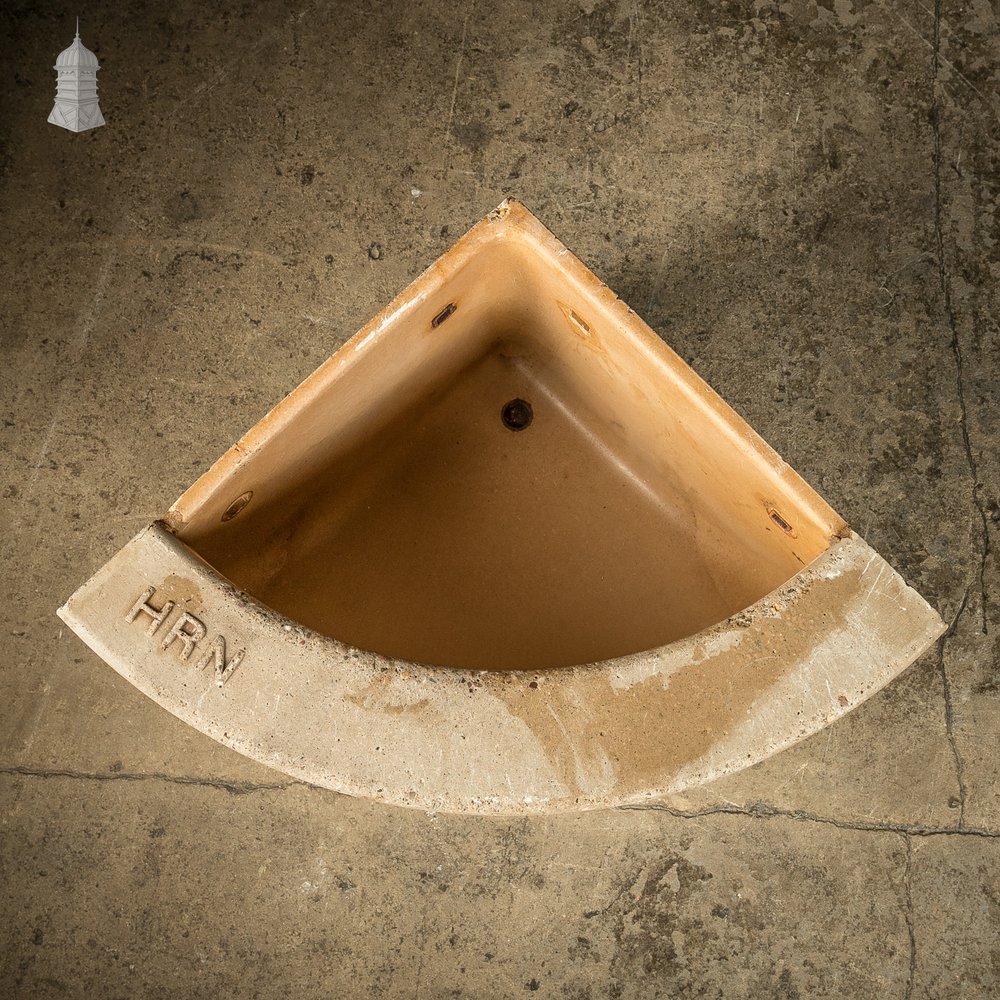 Concrete Corner Manger Trough Feeder Reclaimed from St Johns Barracks, London
