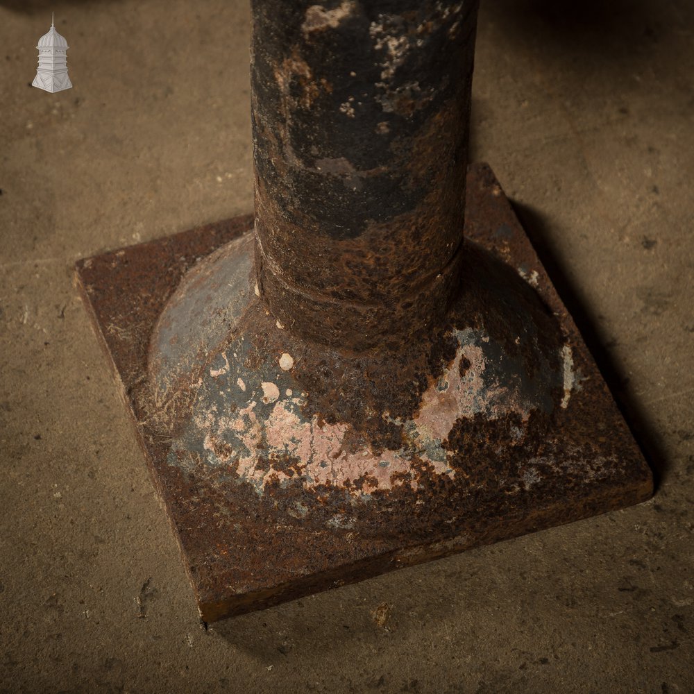 Nine Victorian Columns, Set of Cast Iron Pillars