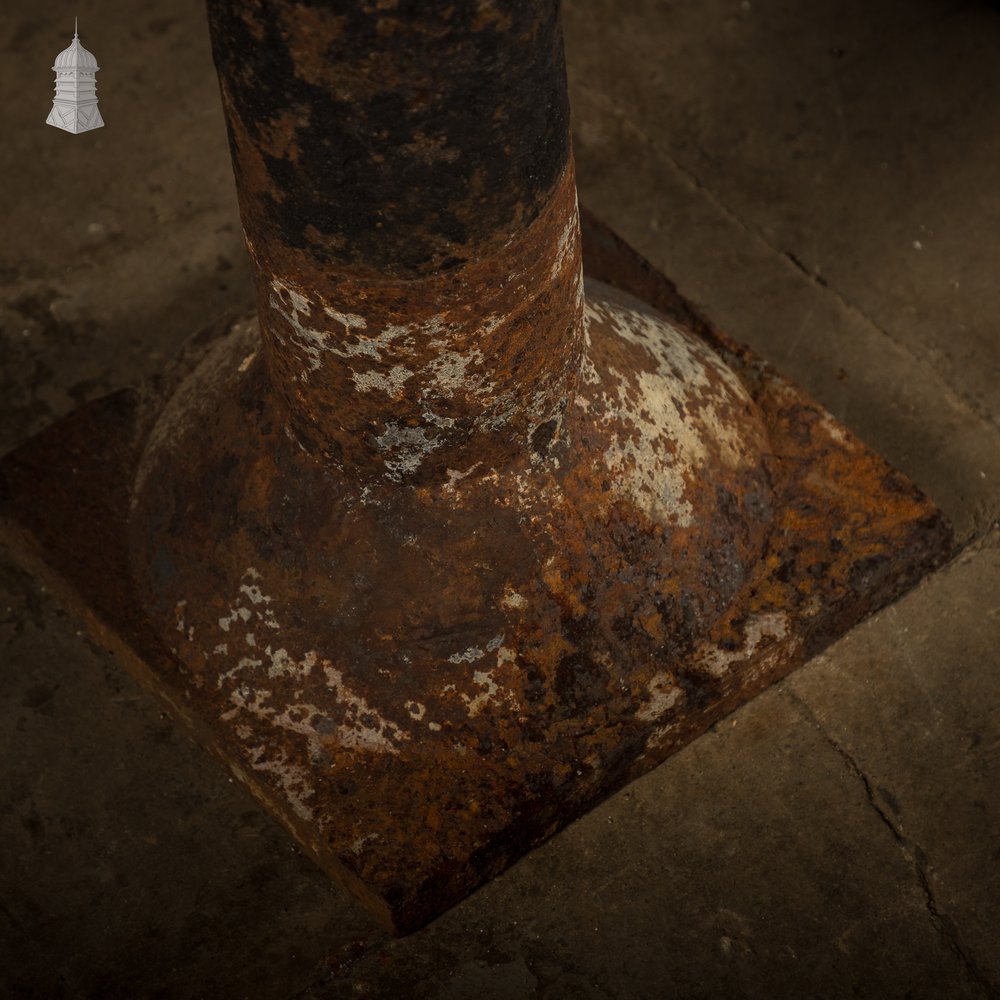 Nine Victorian Columns, Set of Cast Iron Pillars