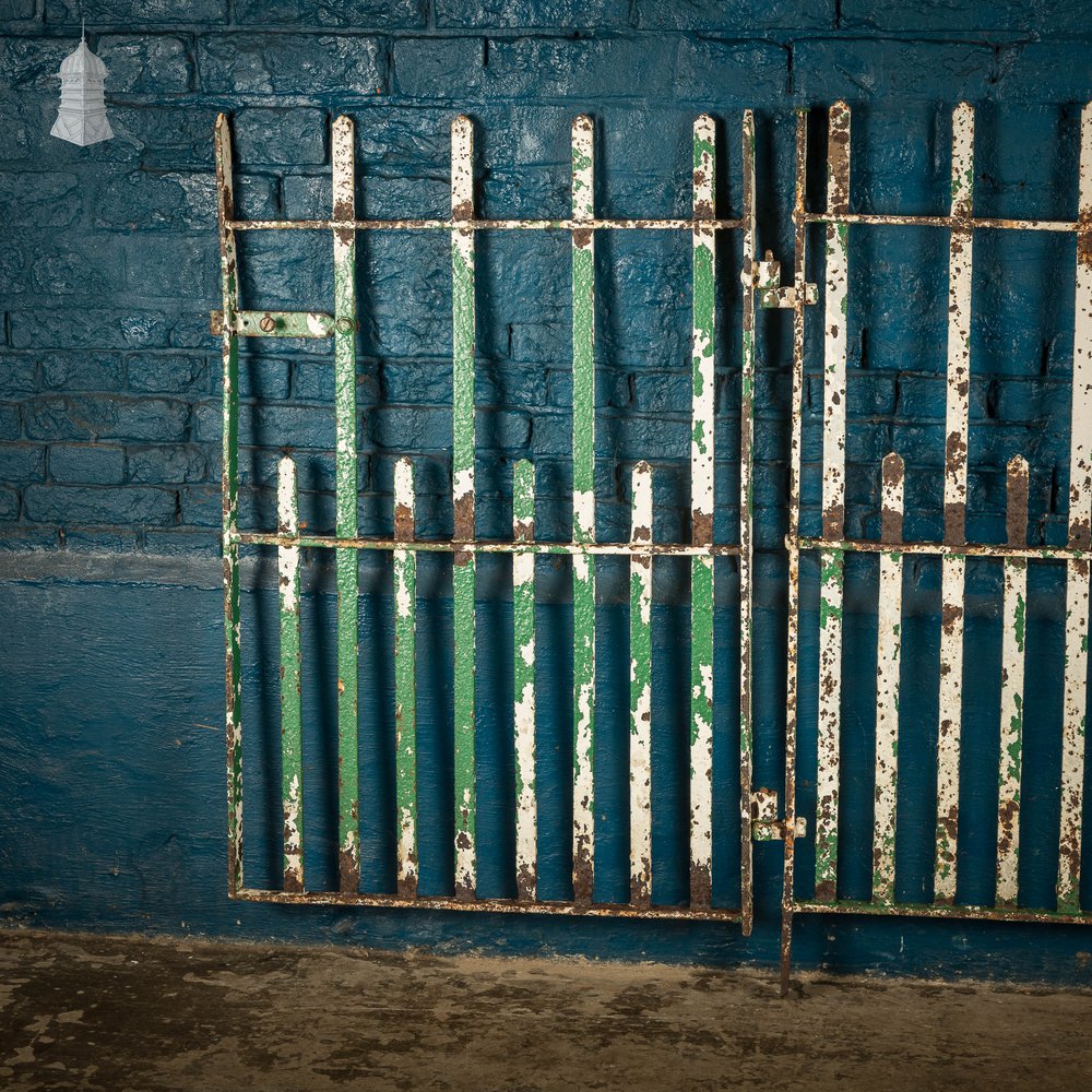 Railing and Pedestrian Gate, Wrought Iron