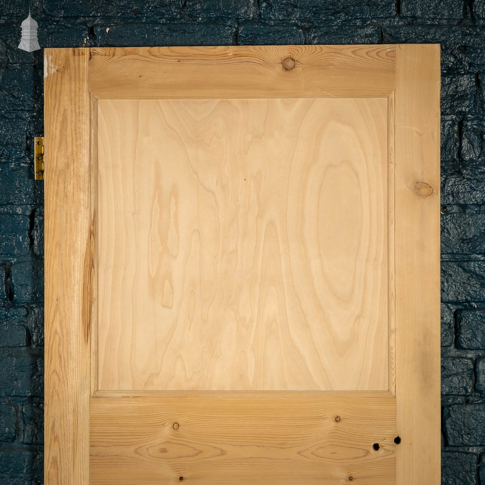 Pine Paneled Door, 3 Moulded Panel