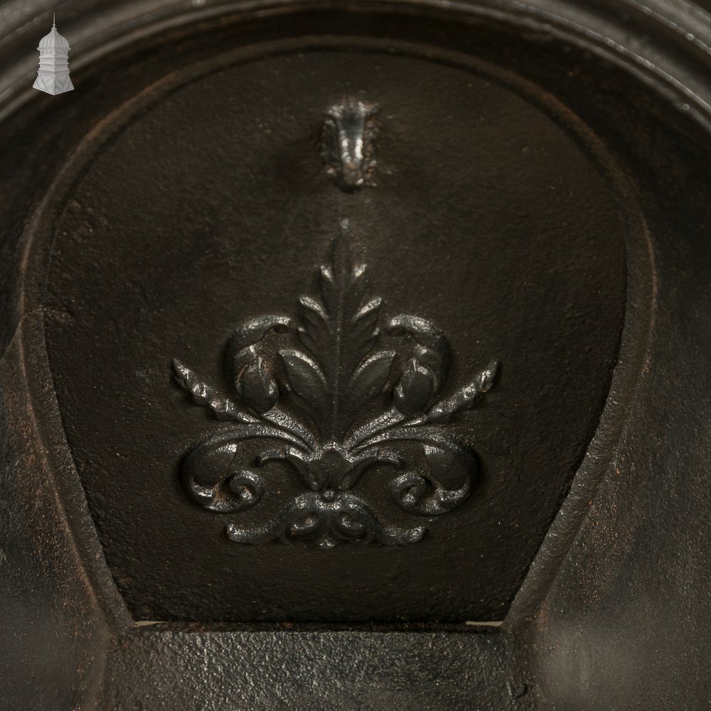 Bedroom Fire Insert, Petite Reclaimed Cast Iron Fireplace