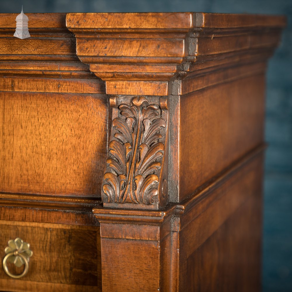 Walnut Bureau Cabinet, Fall Front Desk
