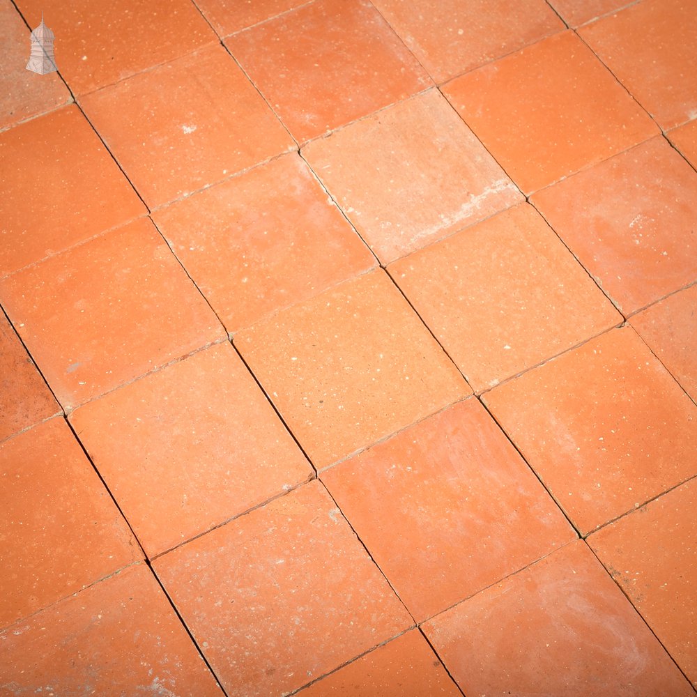 Red Quarry Tiles, 6" x 6" Batch of 230 - 5.5 Square Metres