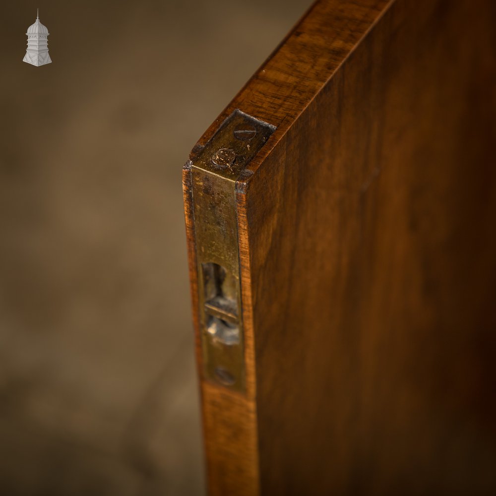 Walnut Bureau Cabinet, Fall Front Desk