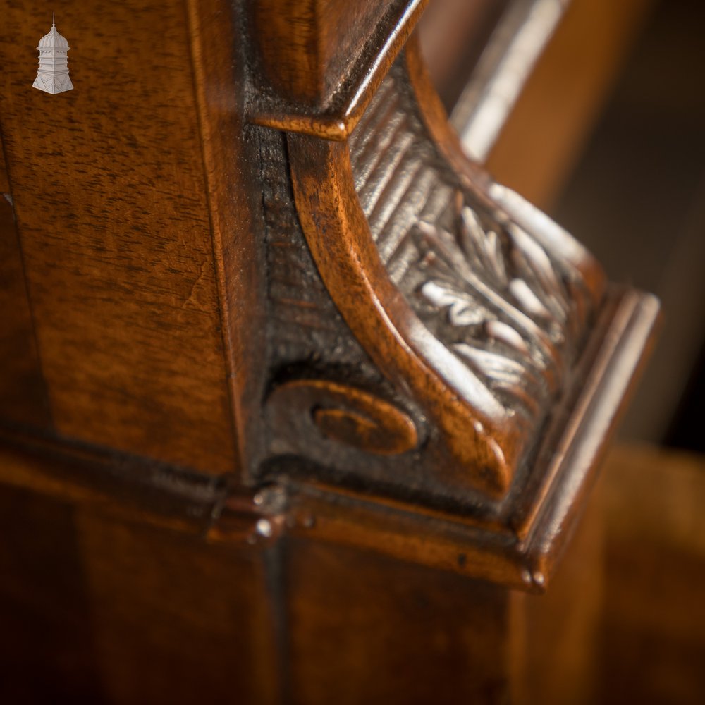 Walnut Bureau Cabinet, Fall Front Desk